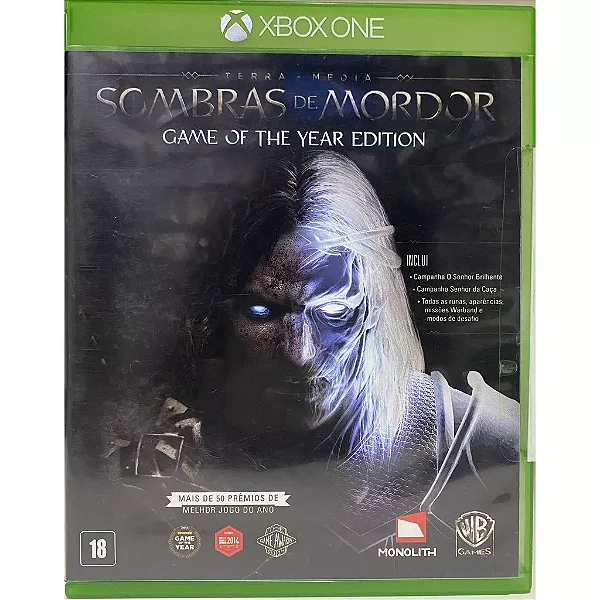 Terra - Media: Sombras de Mordor - XBOX ONE/SERIES X - Original