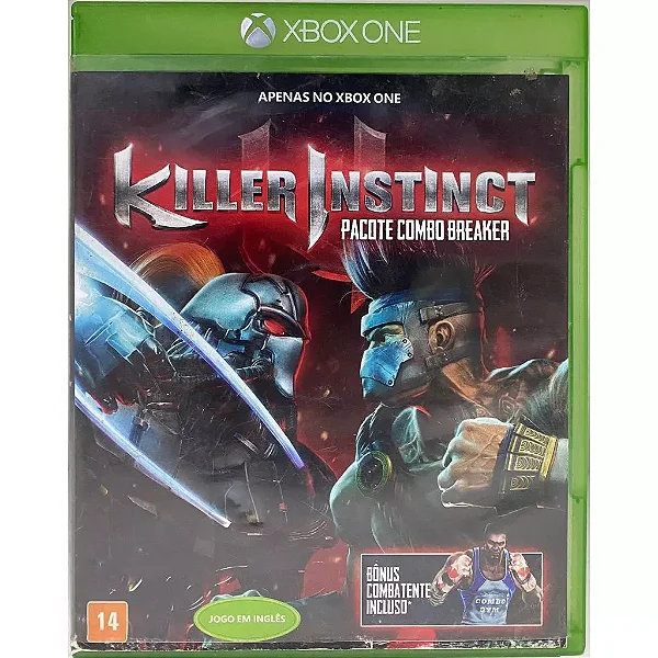 Killer Instinct (Pacote Combo Breaker) (Não inclui DLC e complementos) - XBOX ONE/SERIES X - Original