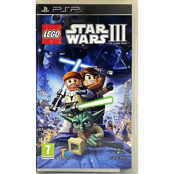 Lego Star Wars 3: The Clone Wars - PSP - Original