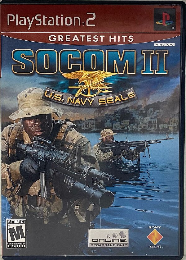 Socom 2 u.s. navy seals - PS2 - Original