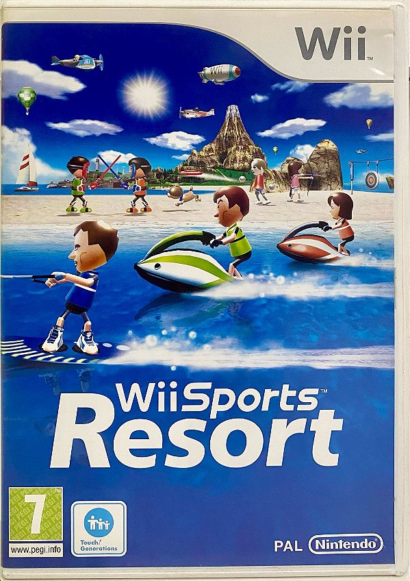 wii Sports Resort - Nintendo Wii EUROPEU - Original