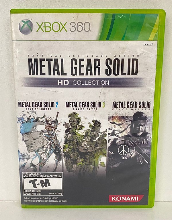 Metal Gear Solid: HD Collection - Xbox 360 - Original