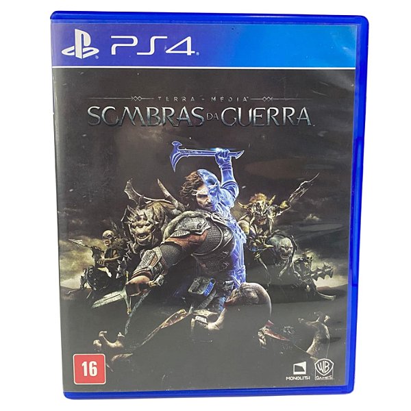 Terra - Media: Sombras Da Guerra - PS4 - Original