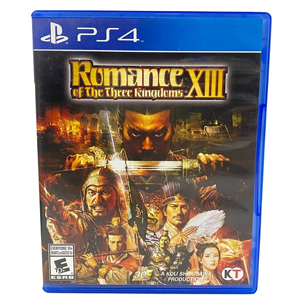 Romance Of The Three Kingdoms XIII - PS4 - Original