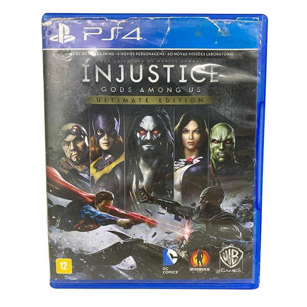 Injustice: Gods Amoung Us ( Ultimate Edition) - PS4 - Original