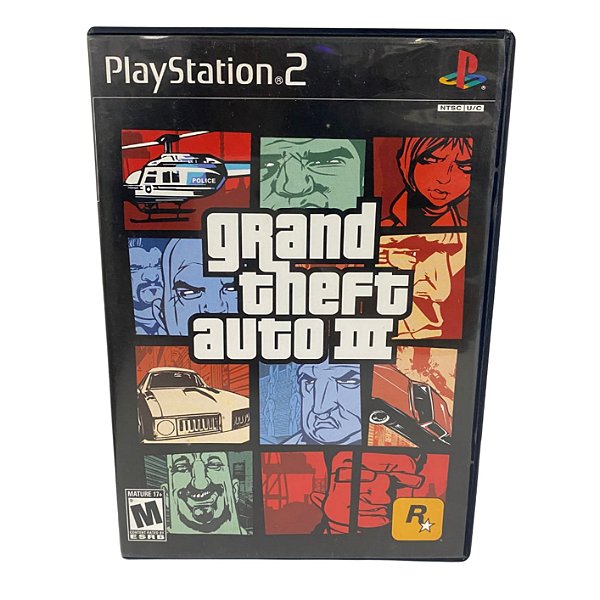 GTA: Grand Theft Auto 3 - PS2 - Original