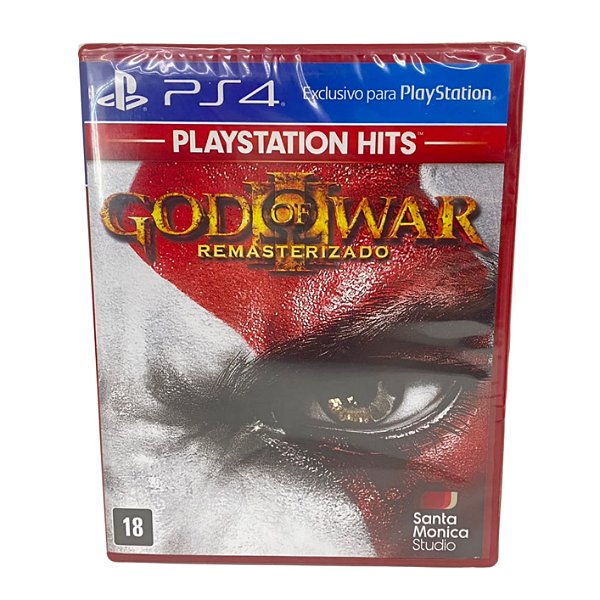 God of War 3 (Remastered) Lacrado - PS4 - Original