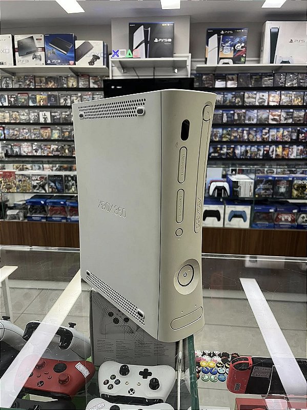 Xbox 360 Arcade Branco Destravado LTU
