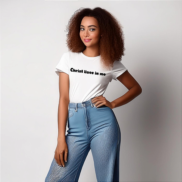 Camiseta Algodão Feminina - CHRISTO