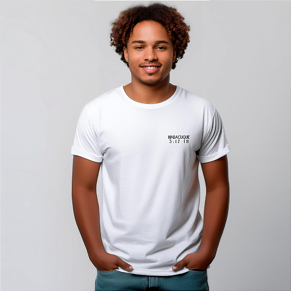 Camiseta Algodão Masculina - HABACUQUE