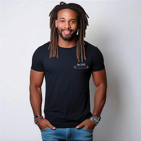 Camiseta Algodão Masculina -JEREMIAS 33
