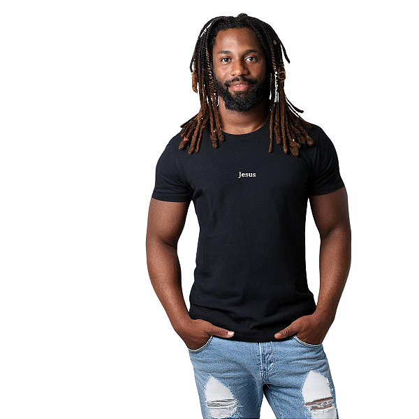 Camiseta Algodão Masculina -JESUS