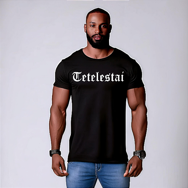Camiseta Algodão Masculina -  TELESTAI
