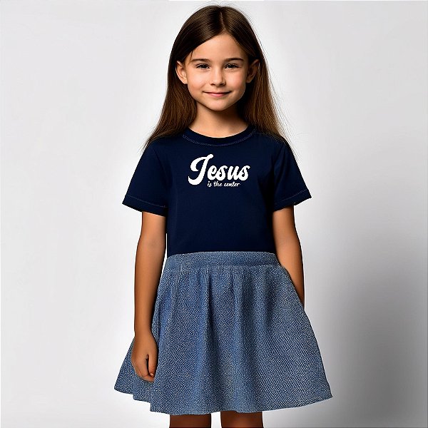 Camiseta Algodão Kids - JESUS