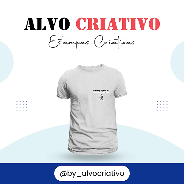 Camiseta Masculina  - Tema "Exercício"