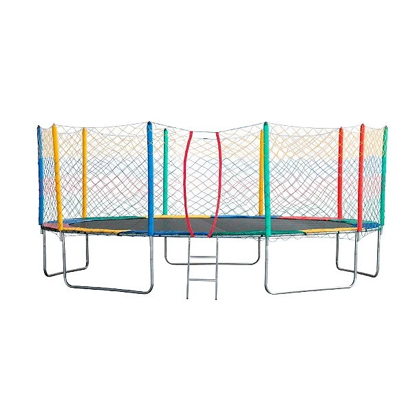 Pula Pula Cama Elástica 4,27 M Colorida 100% Nacional - Suporta 230Kg