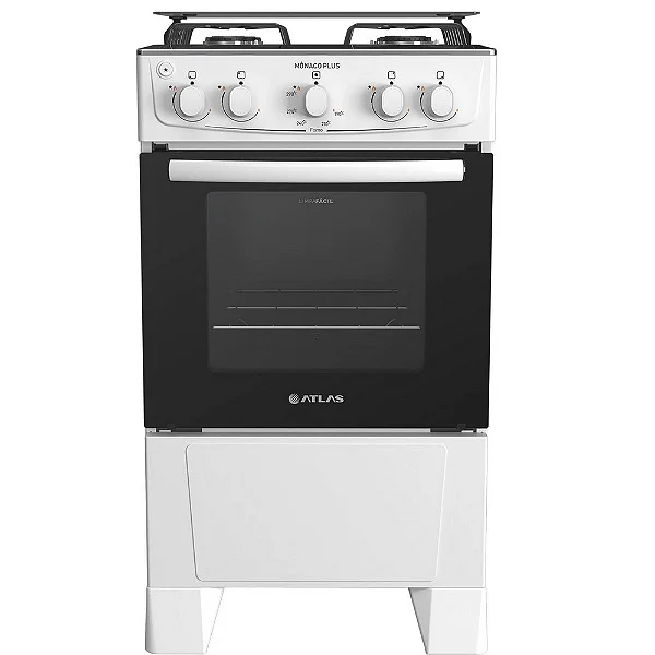 Fogão de Piso 4 Bocas Acendimento Automático Atlas Monaco Plus