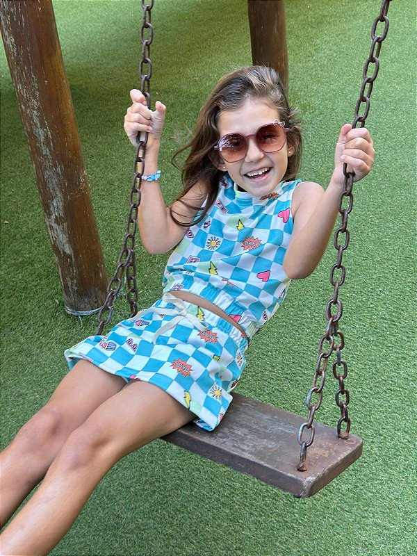 CONJUNTO SHORT SAIA DIVA