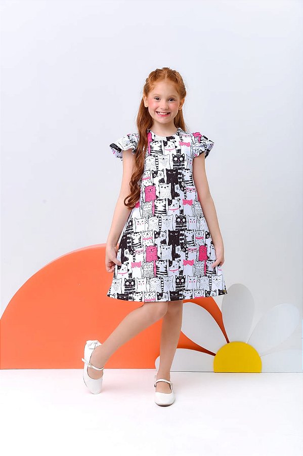 VESTIDO GATINHOS