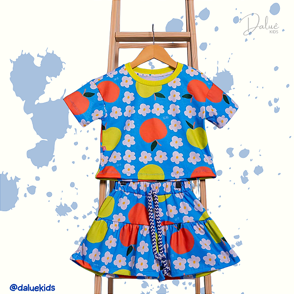 CONJUNTO BAMBOLÊ MAÇÃ FLORIDA