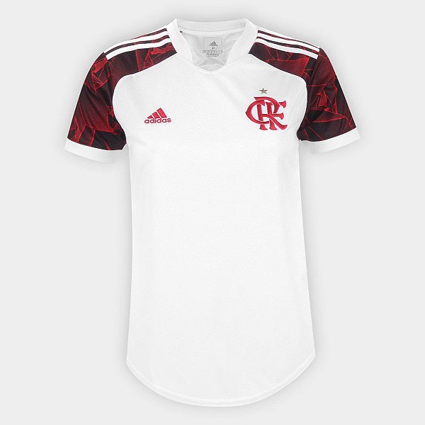 Camisa Adidas Feminina Flamengo ll 21/22 Torcedor