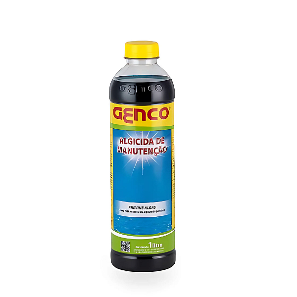 Algicida para manutenção  previne algas 1 L genco