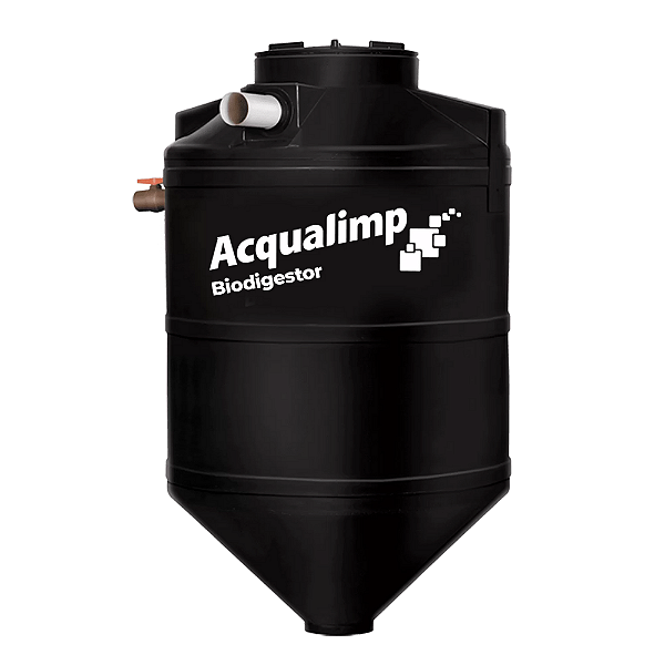 Biodigestor fossa séptica 1300L acqualimp