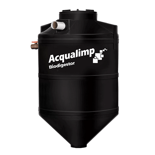 Biodigestor fossa séptica 1500L acqualimp