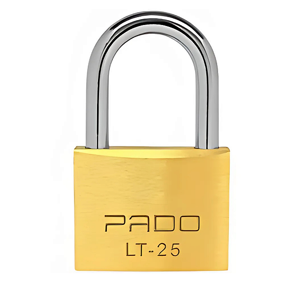 Cadeado 25 mm em latão pado