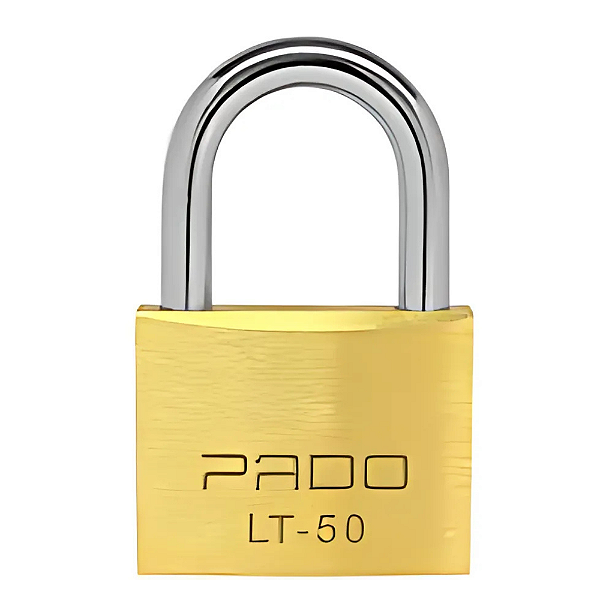 Cadeado 50 mm em latão pado