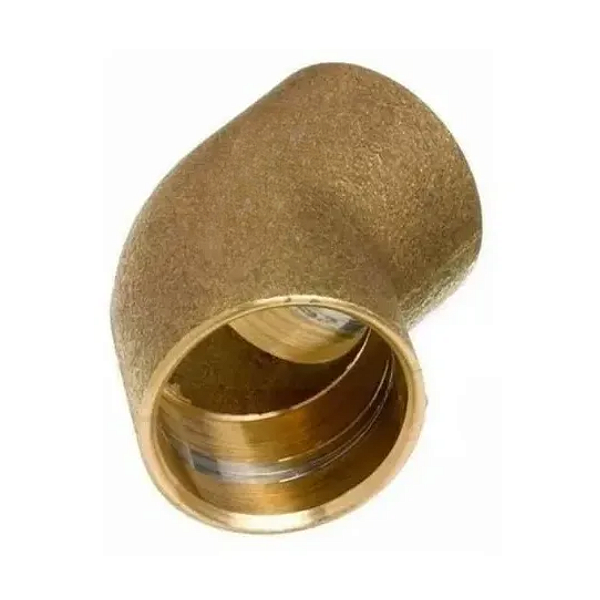 Joelho latão 45° X 22 mm