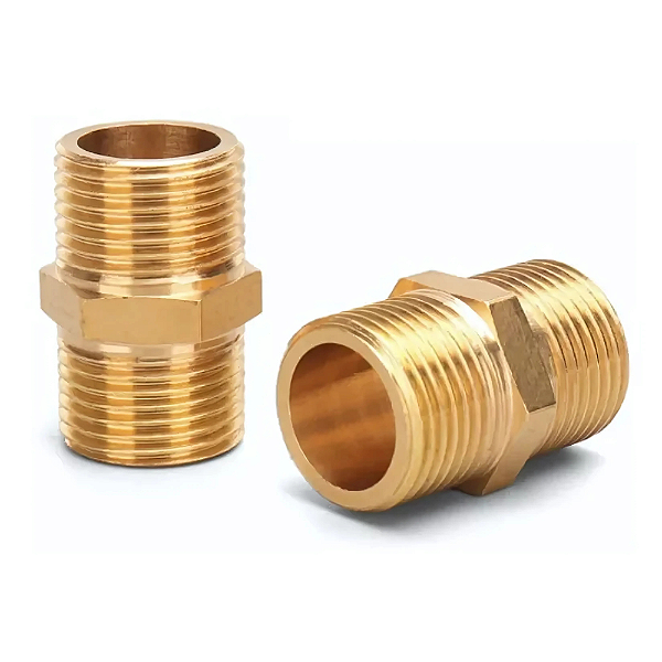 Niple latão 1/2"