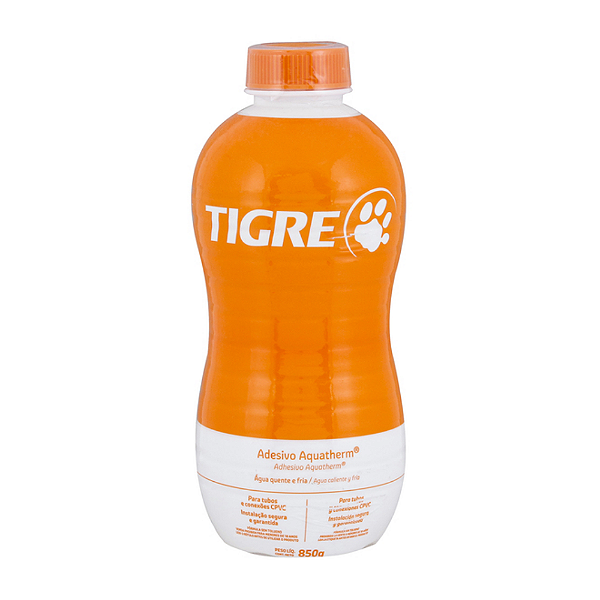 Adesivo contato cpvc vermelho aquatherm 850 gr tigre