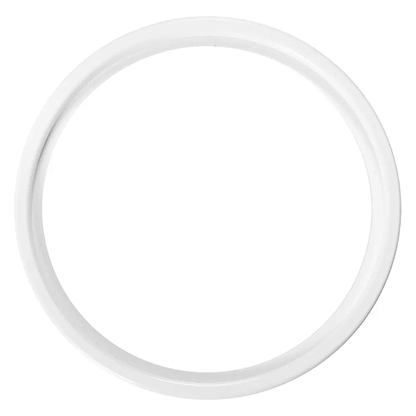 Porta grelha redondo branco 15 cm astra