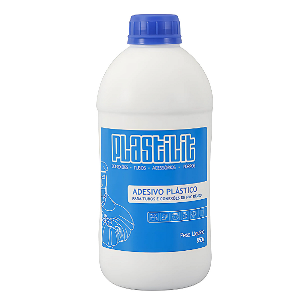 Adesivo contato pvc 850 gr plastilit