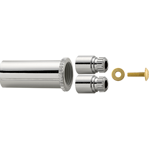 Prolongador para registro abs cromado deca 40 mm blukit