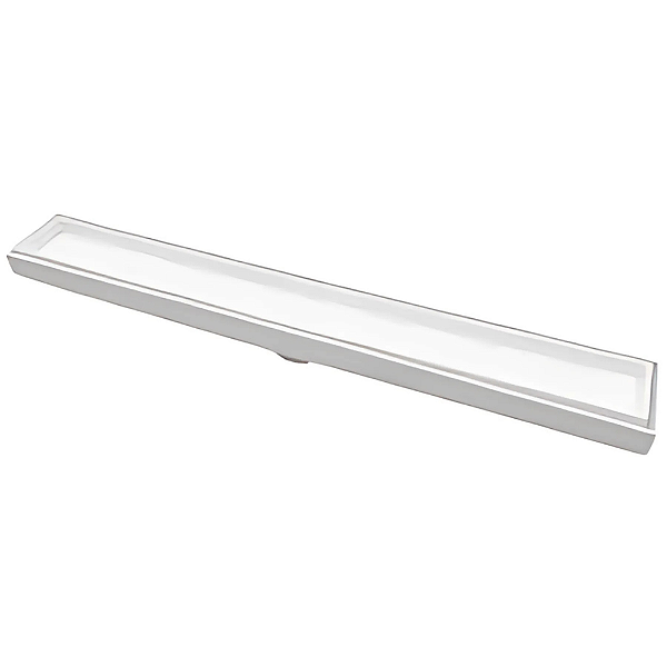 Ralo linear invisível 5 X 90 cm branco vertex