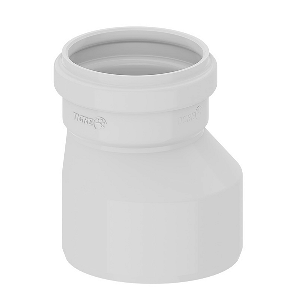 Redução excêntrica esgoto 75 X 50 mm tigre