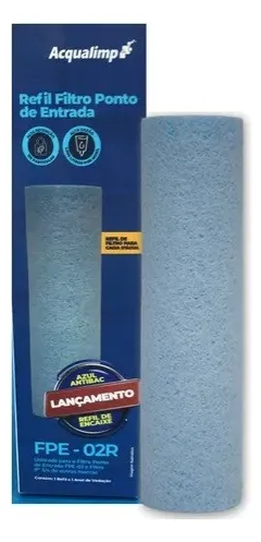 Refil filtro ponto de entrada acqualimp
