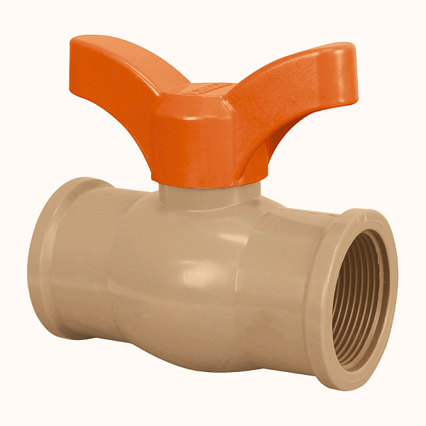 Registro pvc esfera soldável 20 mm plastilit
