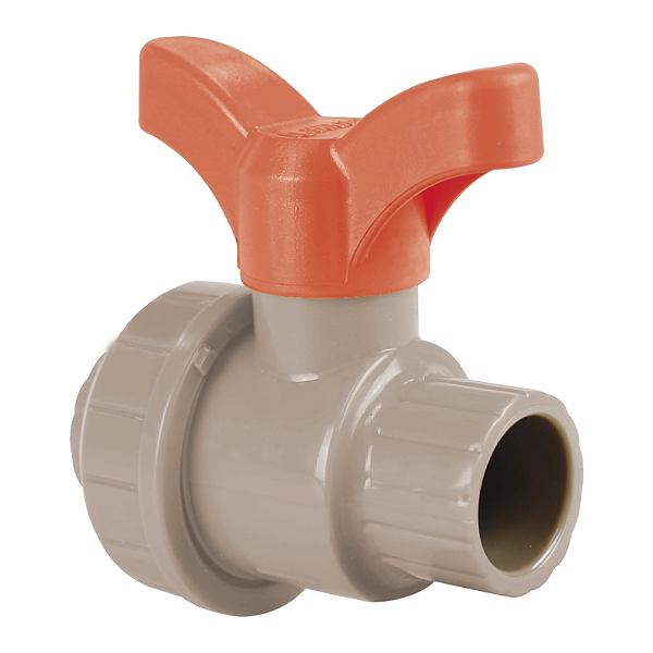 Registro pvc esfera união 50 mm plastilit