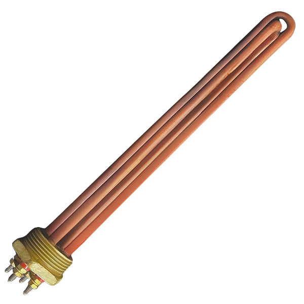 Resistência aquecedor 3000W cobre 220V 2 elementos