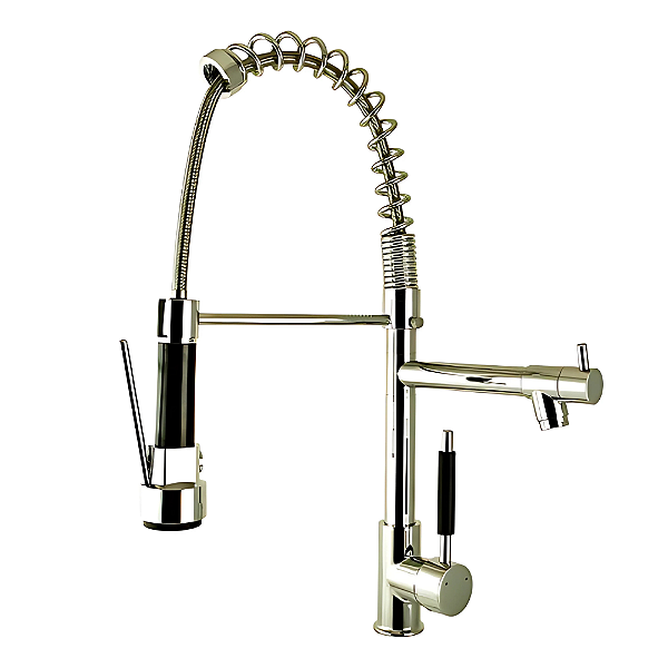 Misturador monocomando para cozinha gourmet kimetais