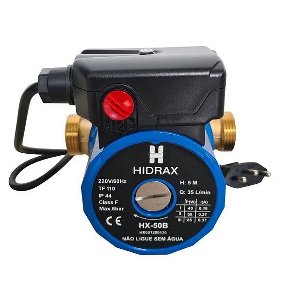 Bomba de circulação hx-50b hidrax