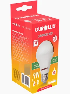 LAMPADA SUPERLED 9W OUROLUX