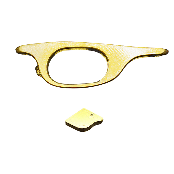 Guarda Mato para Espingarda CBC modelos 151 e 651  - Simbolo Águia Ouro Metálico