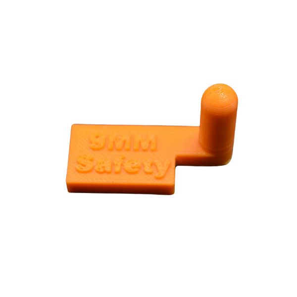 Shotflag indicador de câmara vazia para arma calibre 9mm