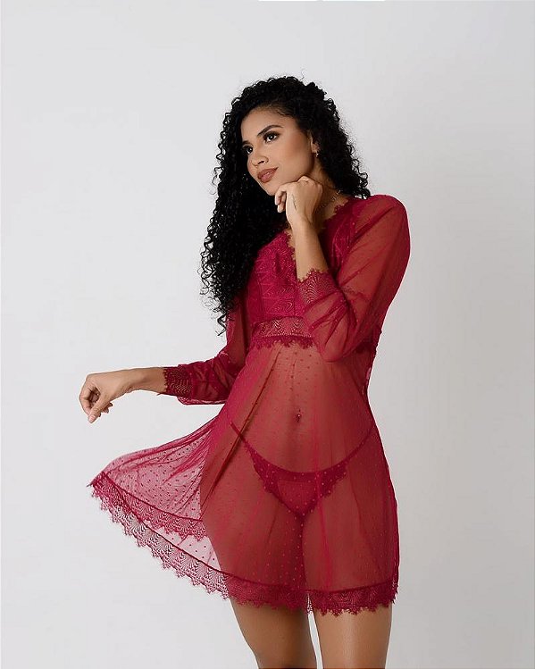 CAMISOLA MANGA LONGA TULE