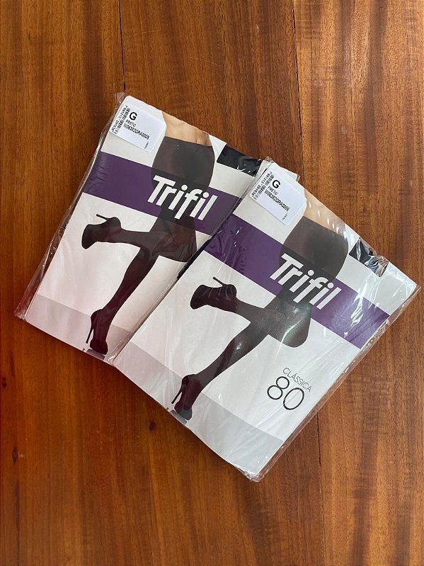 MEIA CALÇA TRIFIL CLÁSSICA FIO 80