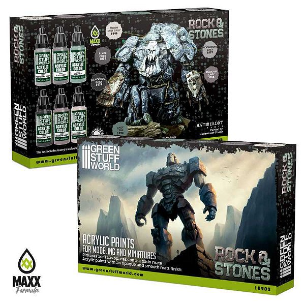 Paint Set - Rock & Stone